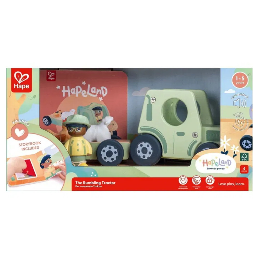 Hape Traktorin jyrinä ja ääni