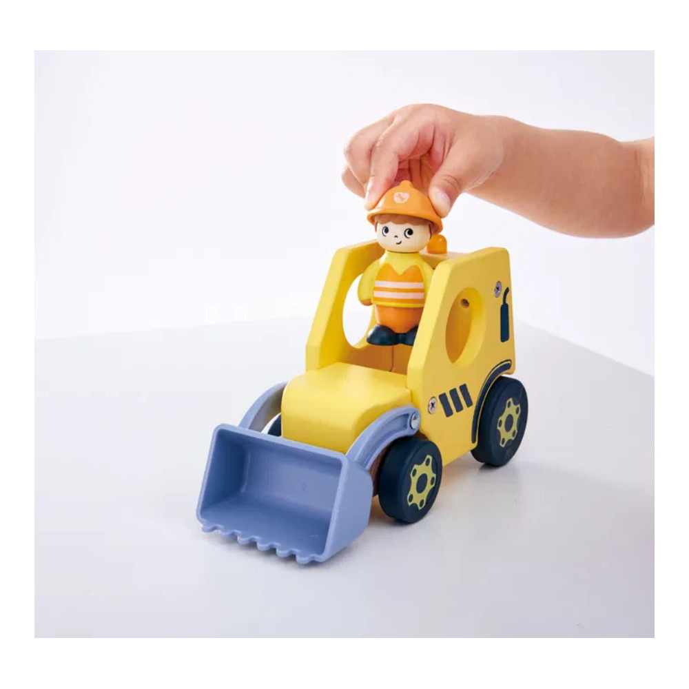 Hape Bulldozerin hurina ja ääni