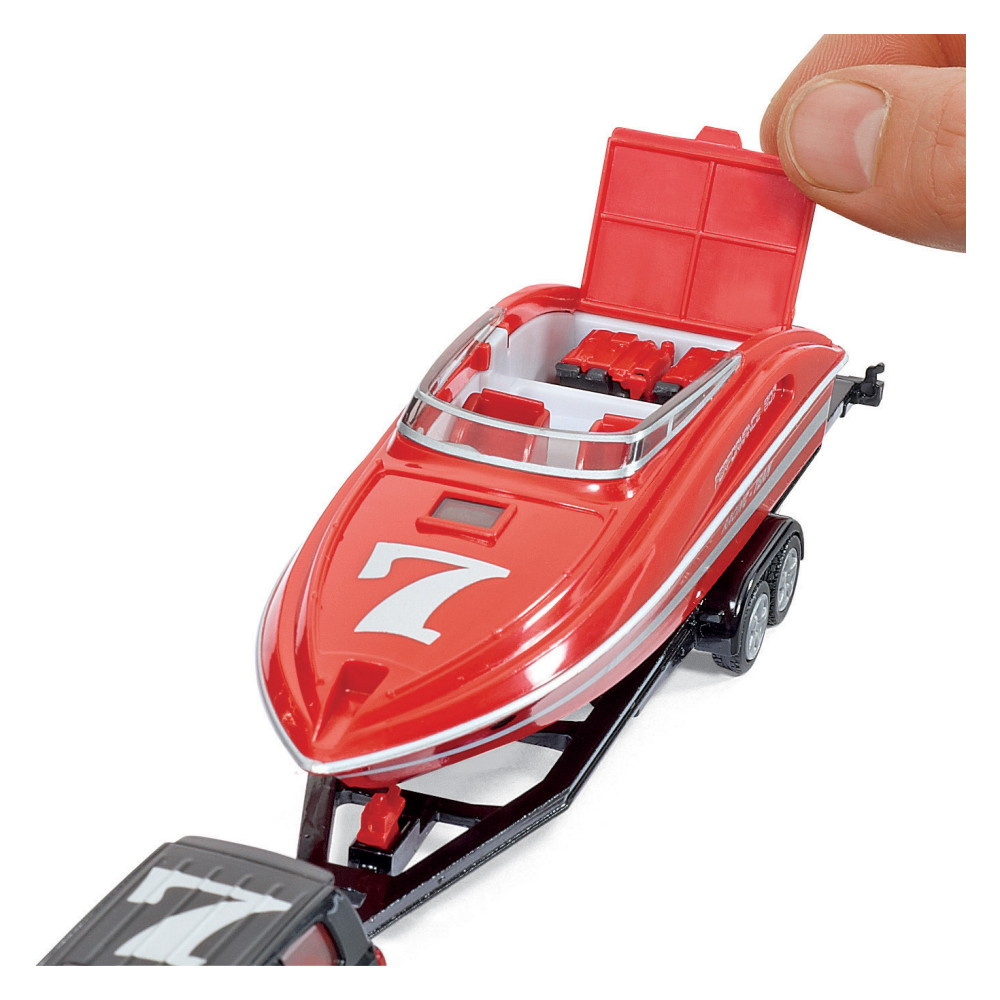Siku Super 1:55 - Car With Motor Boat