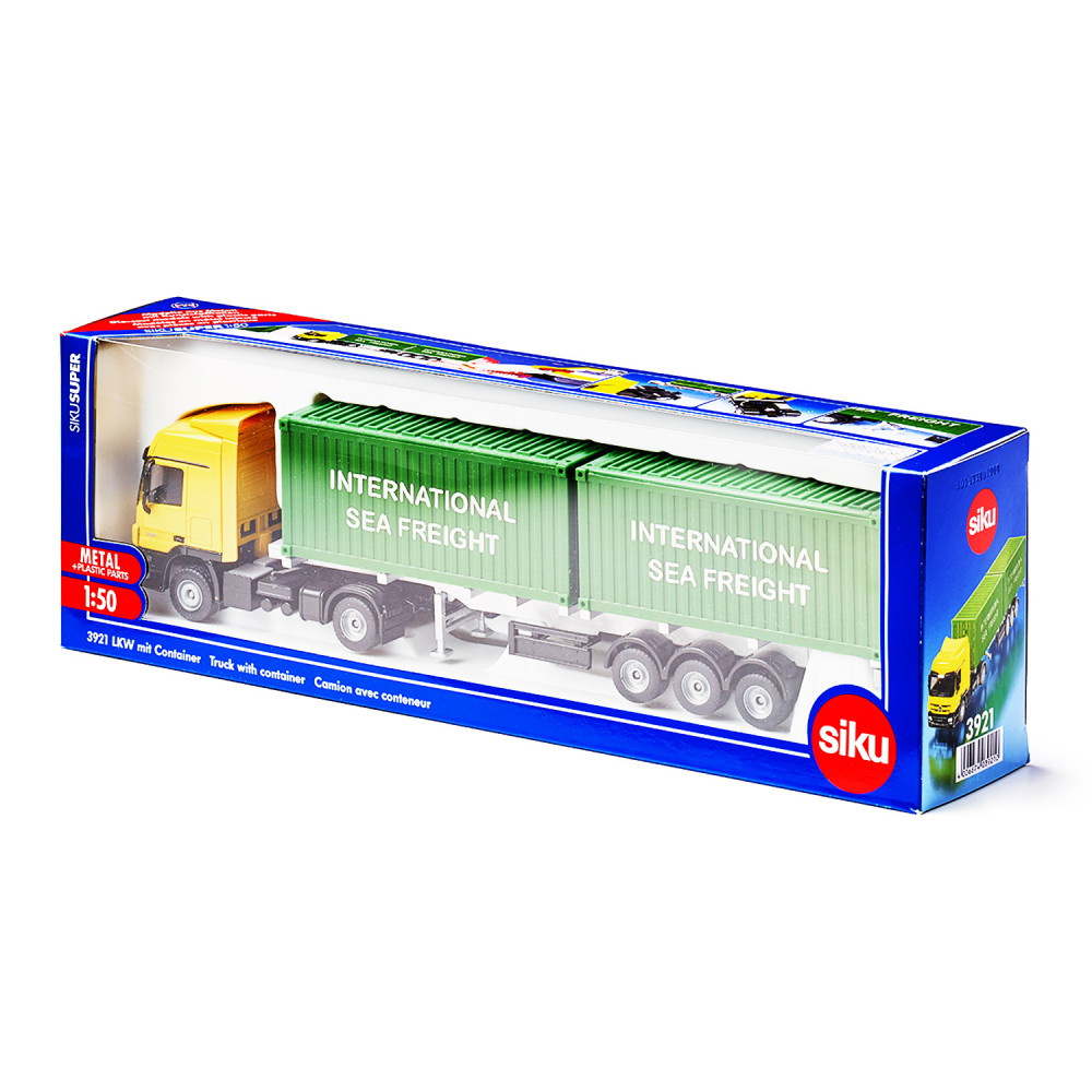 Siku Super 1:50 - Truck With Containers