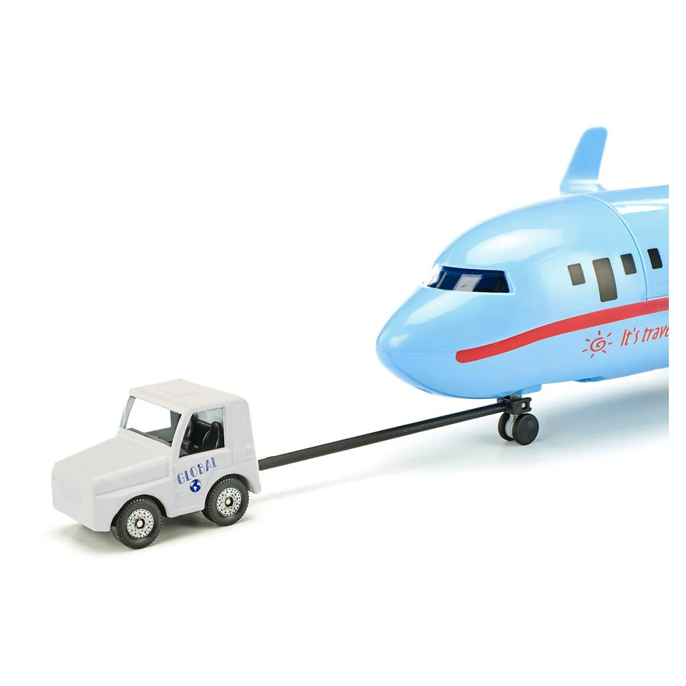 Siku World - Commercial aircraft with accessories