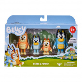 The Bluey family, 4 pack Figures The Bluey family, 4 pack Figures