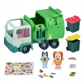Bluey, garbage truck with figures Bluey, garbage truck with figures