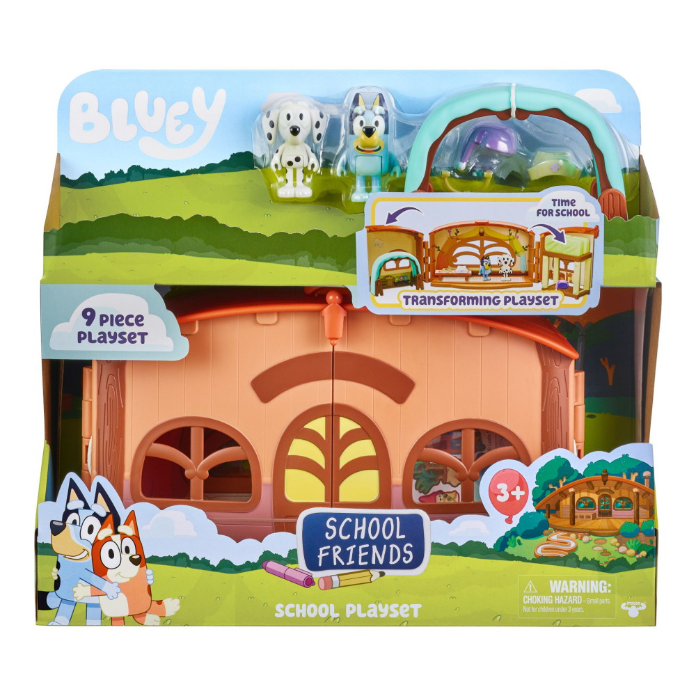 Bluey Calypso school play set