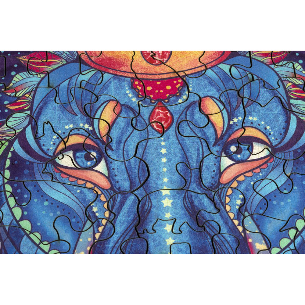 Artefakt Wooden Puzzle - Lion 124 palaa