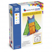 Magna-Tiles - Combo + MicroMags - 20 Delar Magna-Tiles - Combo + MicroMags - 20 Delar