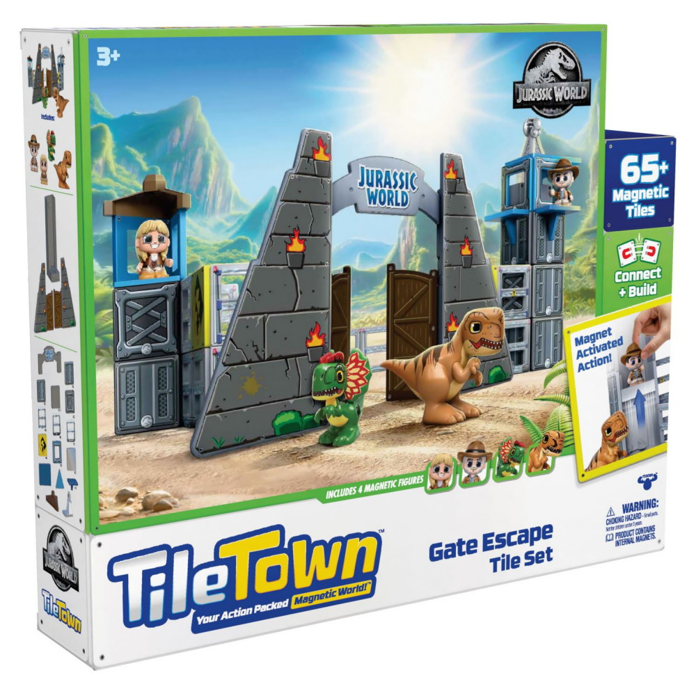 Tile Town Jurassic World Portin Pako