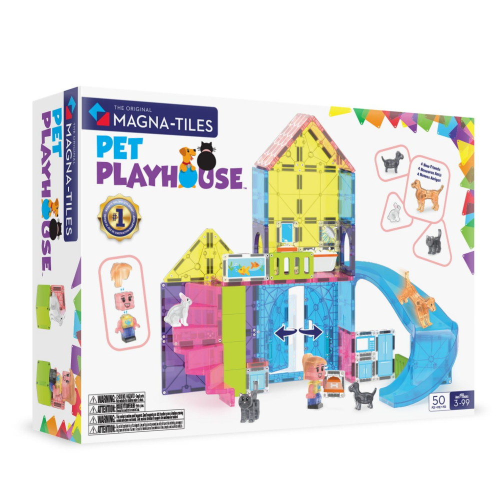 Magna-Tiles Animal Playland 50 kpl