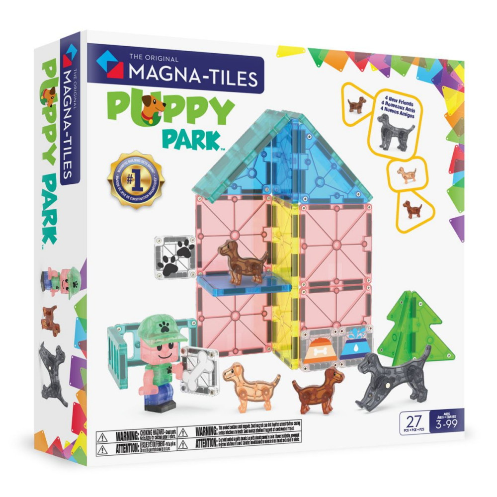 Magna-Tiles koirien päiväkoti 27 kpl