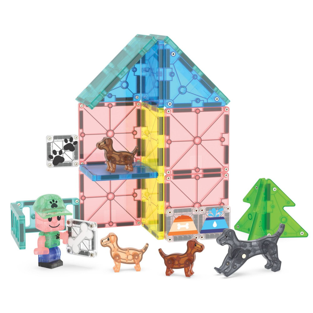 Magna-Tiles koirien päiväkoti 27 kpl