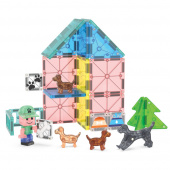 Magna-Tiles koirien päiväkoti 27 kpl Magna-Tiles koirien päiväkoti 27 kpl