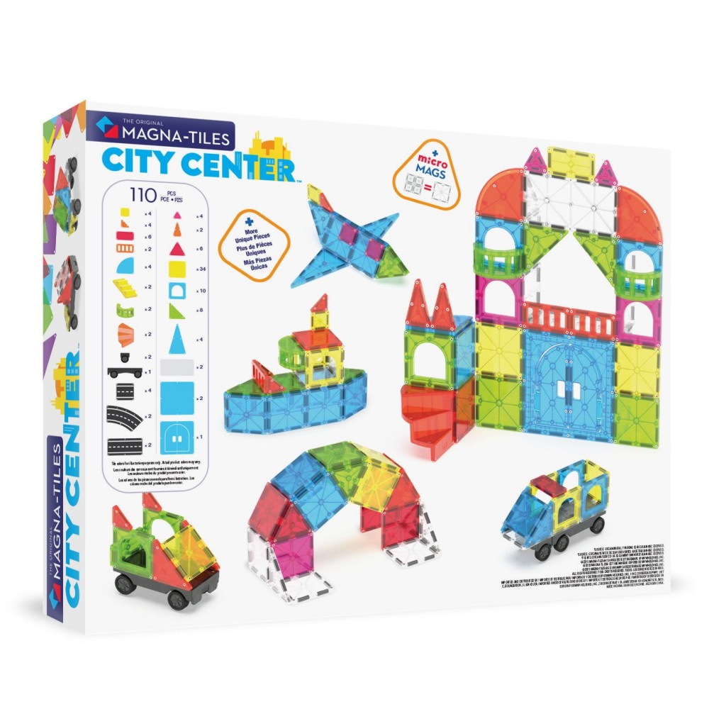 Magna-Tiles City Center 110 Pcs