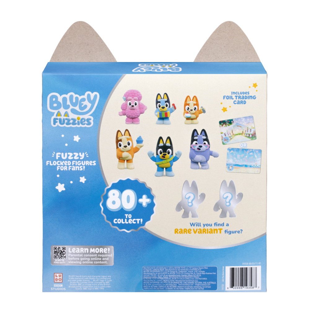 Bluey Fuzzies Fan Favorites 8st