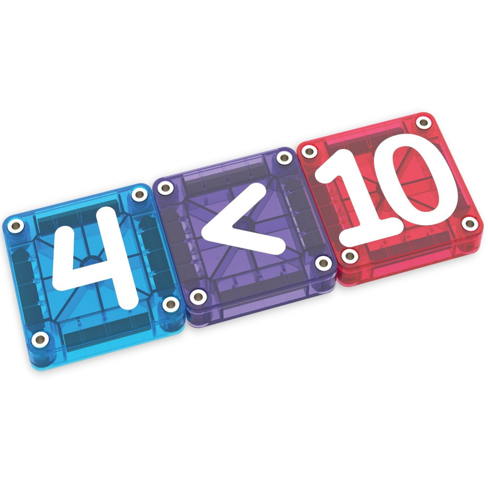 Magna-Tiles - Learn numbers - 56pcs