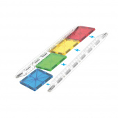 Magna-Tiles- Rail Pack 8pcs Magna-Tiles- Rail Pack 8pcs