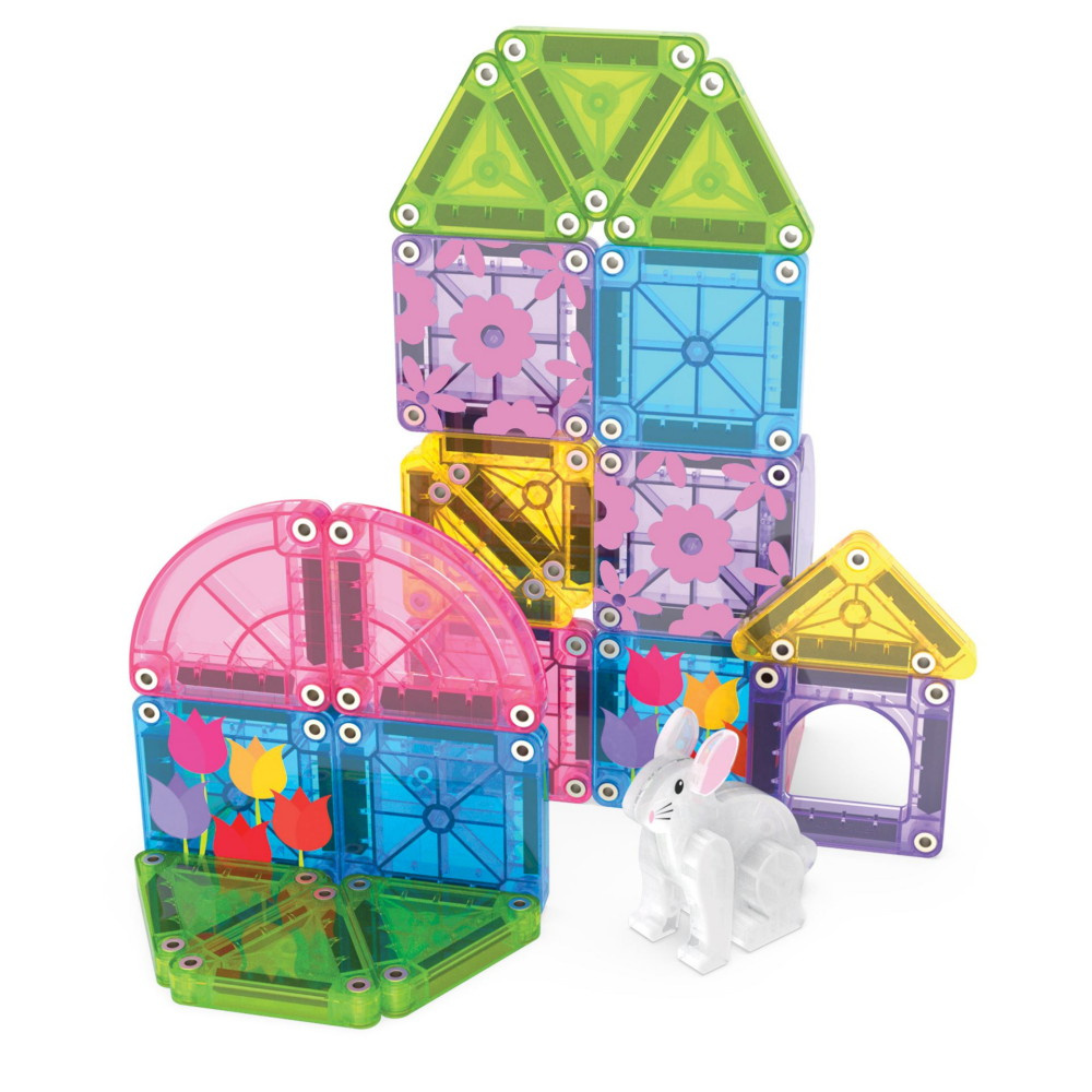 Magna-Tiles, Spring garden - travel 24pcs