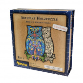Artefakt Wooden Puzzle - Owl 199 palaa