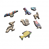 Artefakt Wooden Puzzle - Owl 199 palaa Artefakt Wooden Puzzle - Owl 199 palaa