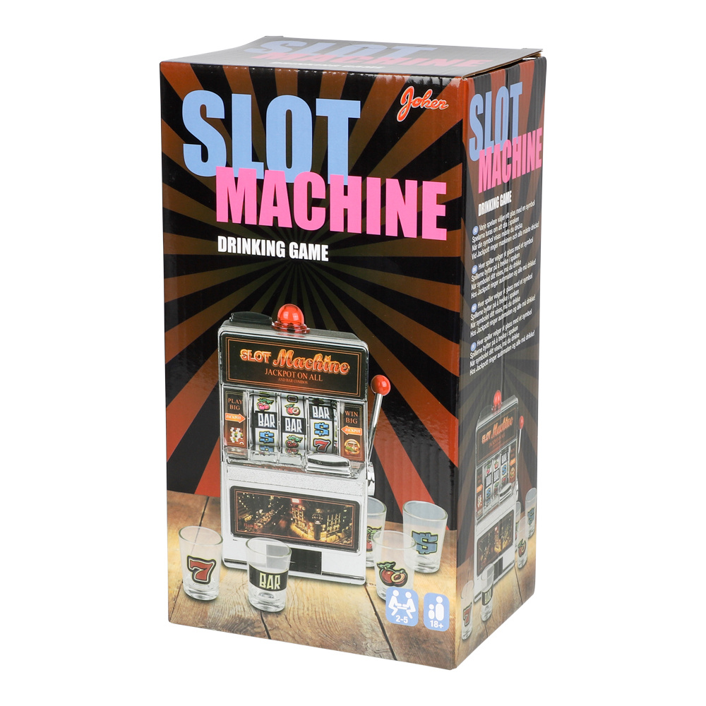 Slot machine drinking game