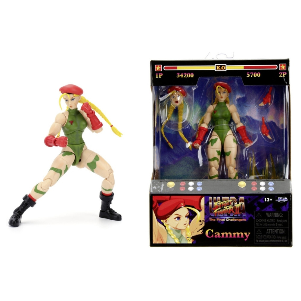 Street Fighter II Cammy Toimintahahmo 15 cm