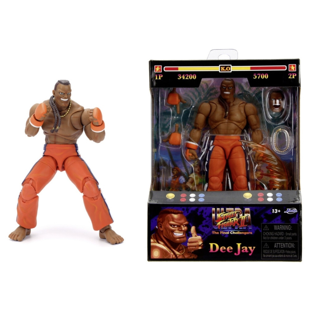 Street Fighter II Dee Jay Toimintahahmo 