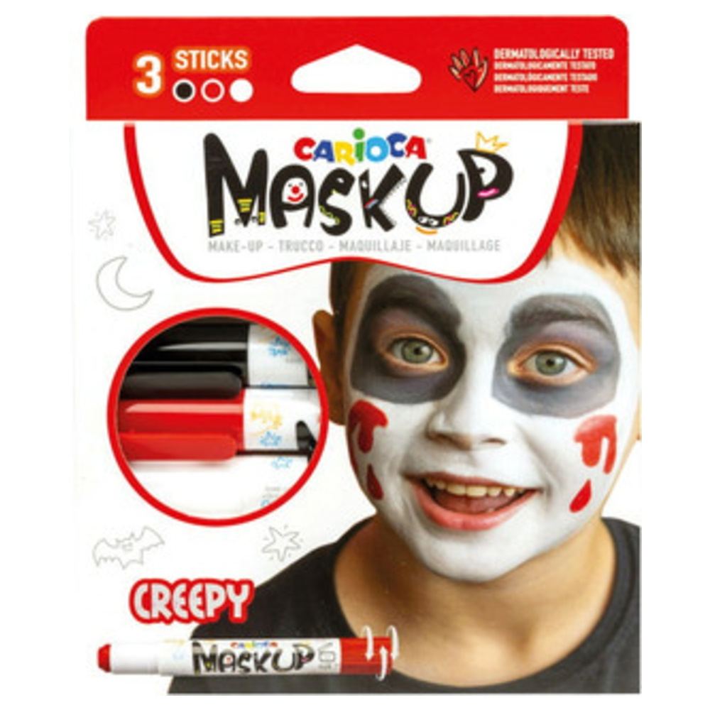Carioca Mask Up - Creepy Kasvovärikynät 