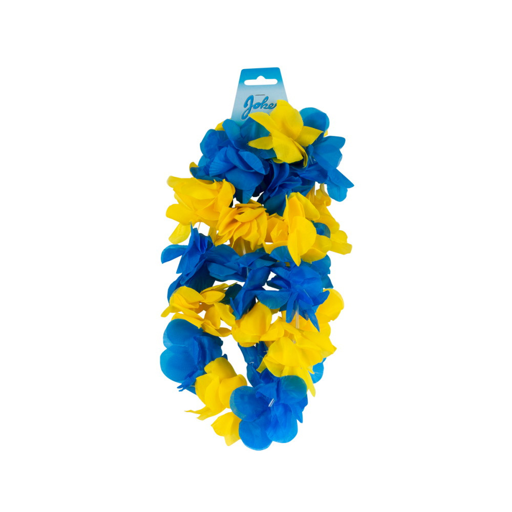 Havaijin seppele sininen/keltainen