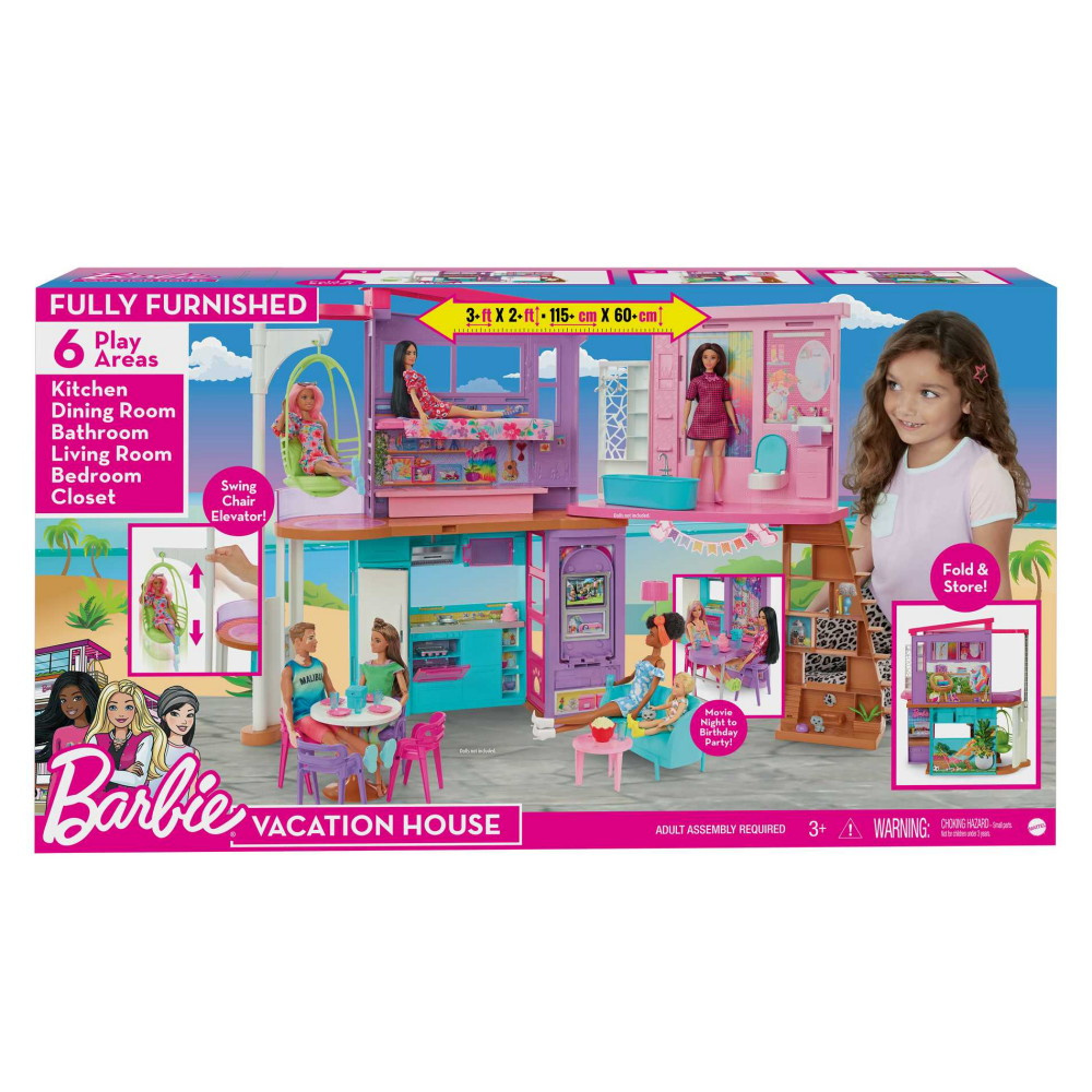 Barbie Vacation House Playset