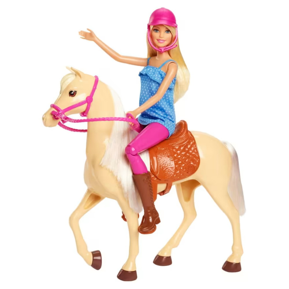 Barbie Nukke ja hevonen