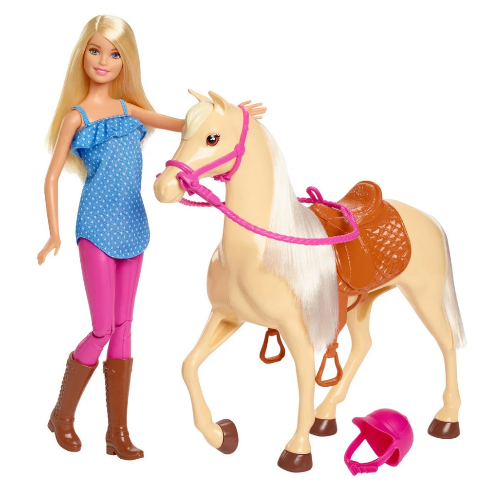 Barbie Nukke ja hevonen