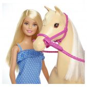 Barbie Nukke ja hevonen Barbie Nukke ja hevonen