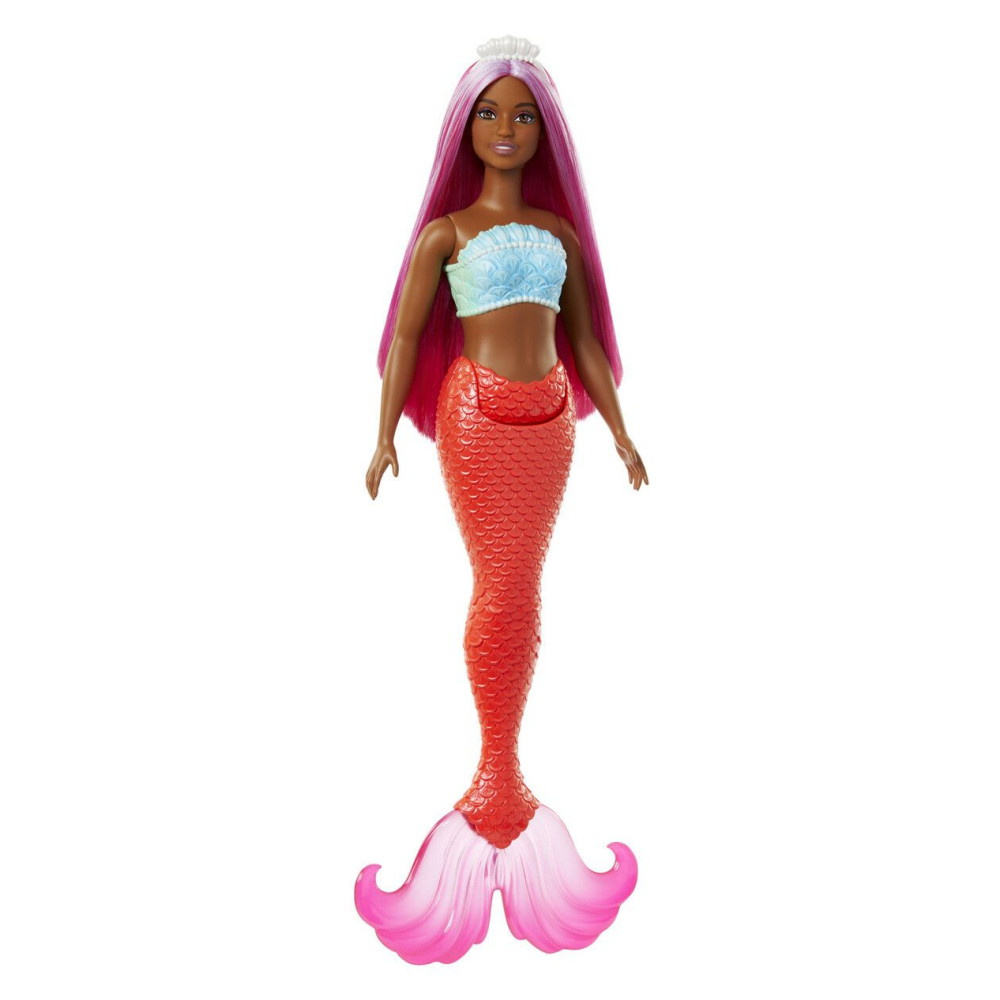 Barbie Core Mermaid Dark Coral