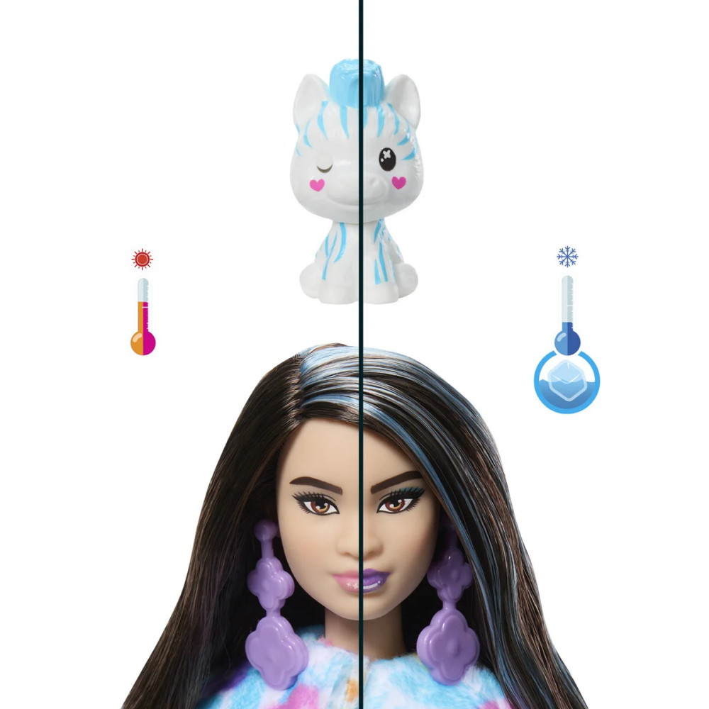 Barbie Cutie Reveal Color Dreams Zebra
