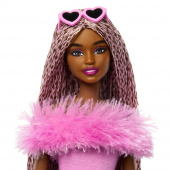 Barbie Deluxe Style - Pinkit ja ruskeat punotut hiukset Barbie Deluxe Style - Pinkit ja ruskeat punotut hiukset