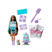 Barbie Party Unboxed - Brunette-nukke Barbie Party Unboxed - Brunette-nukke