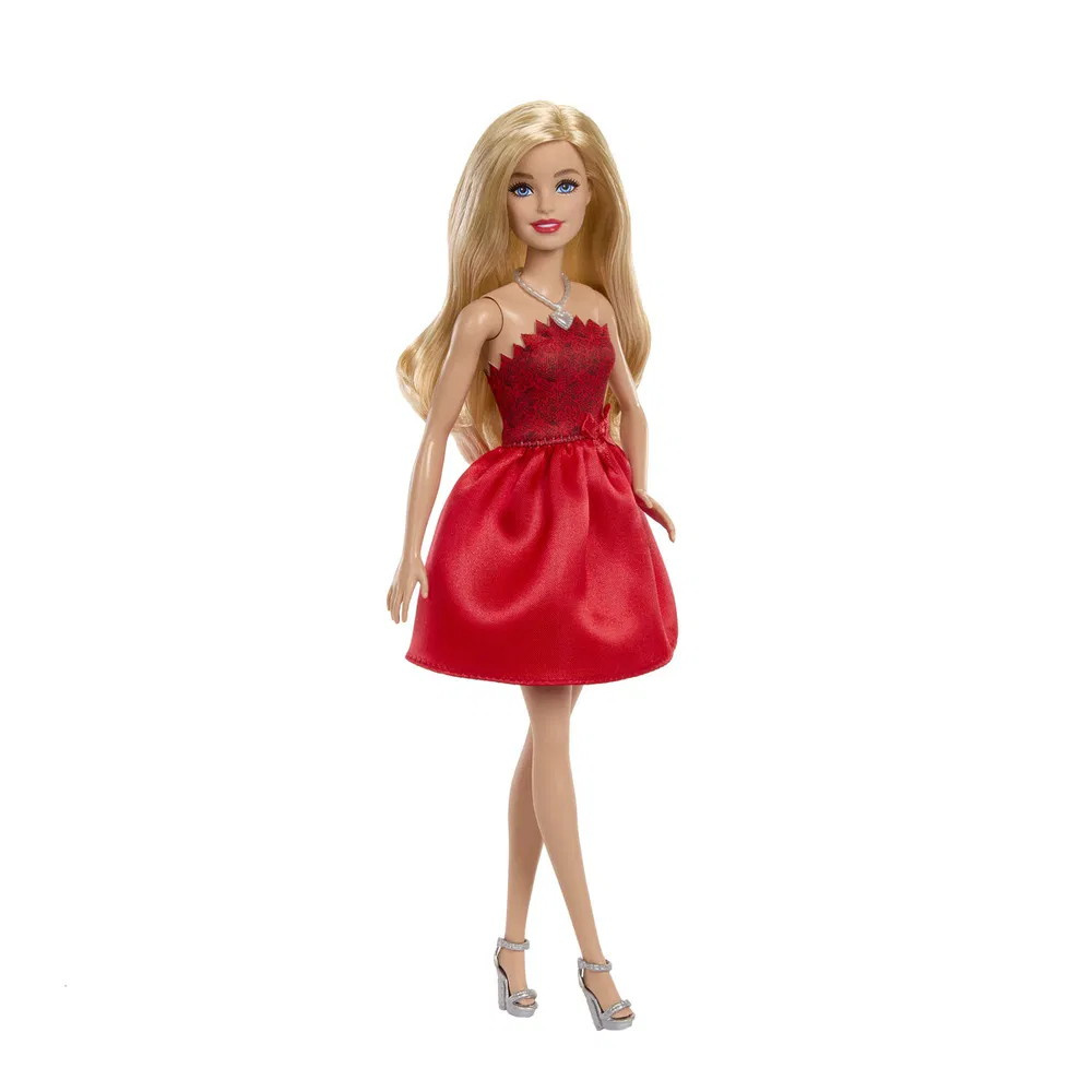 Barbie Fashionista 80-vuotisjuhlavuoden rubiininpunainen
