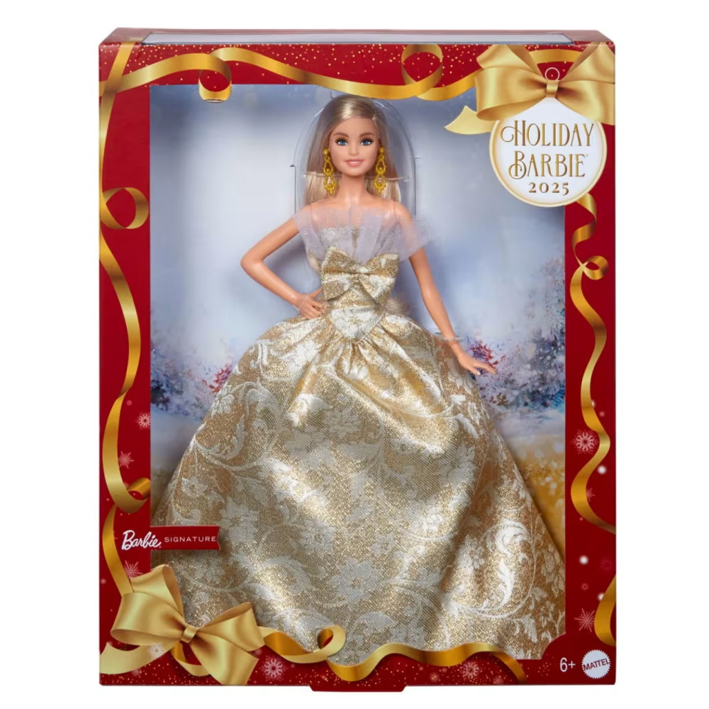 Barbie Signature 2025 Holiday Silver & Gold