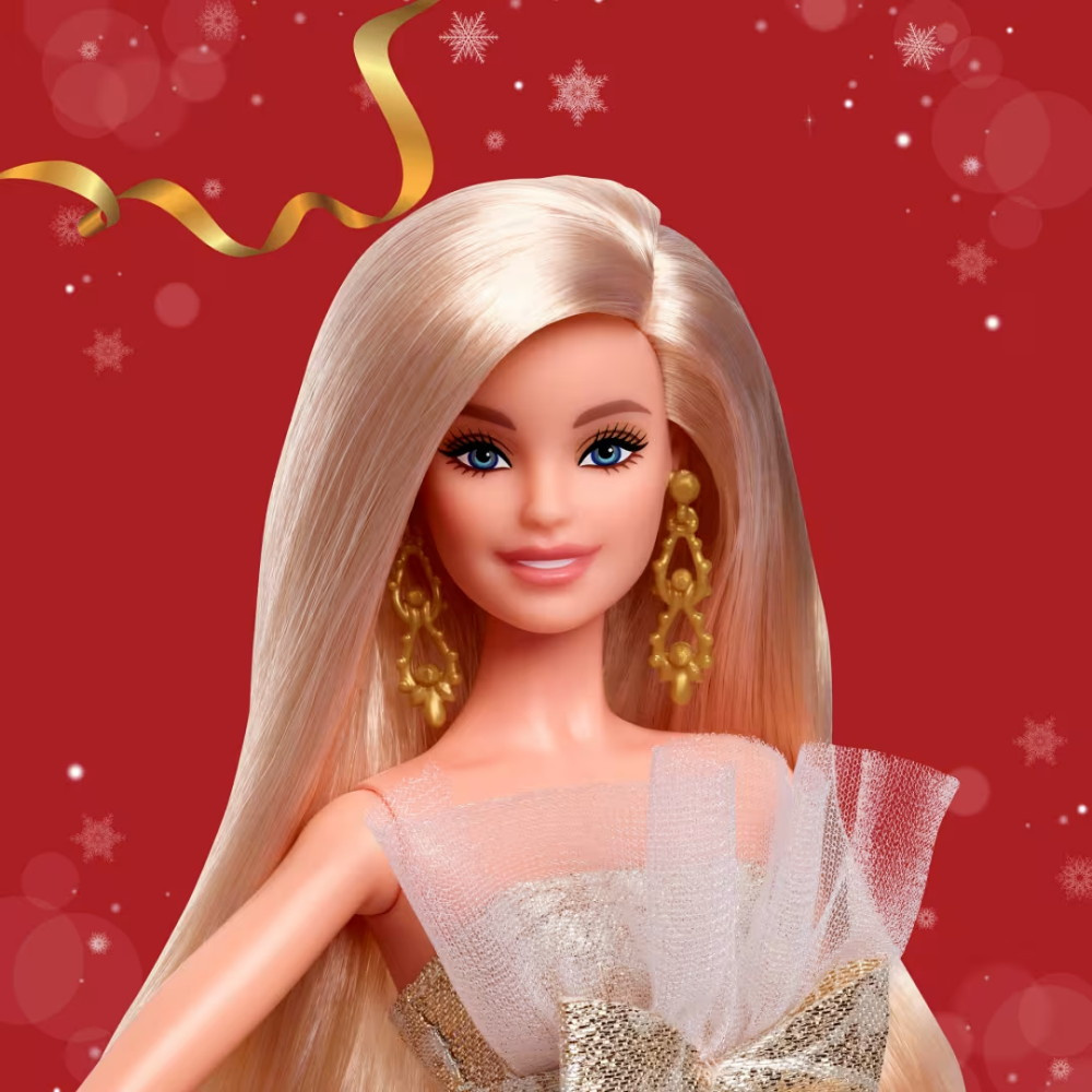 Barbie Signature 2025 Holiday Silver & Gold
