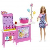 Barbie Mysteries Cotton Candy & Games Playset Barbie Mysteries Cotton Candy & Games Playset