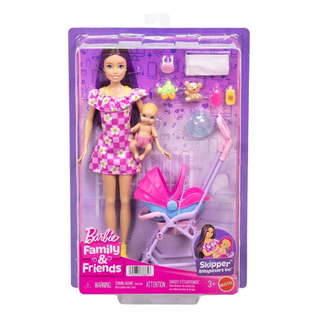 Barbie Babysitting Skipper Playset