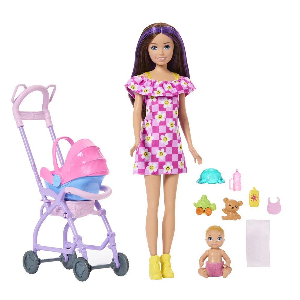 Barbie Babysitting Skipper Playset