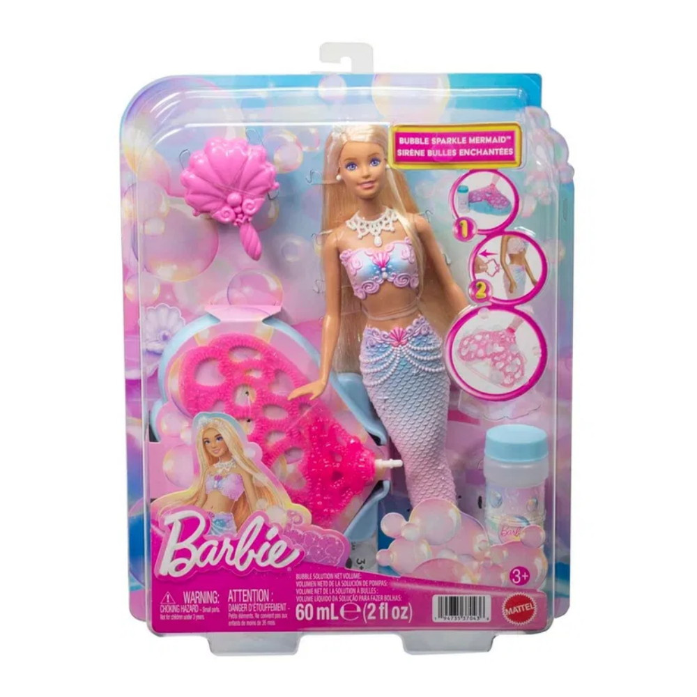 Barbie Bubble Sparkle Mermaid