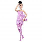 Barbie Deluxe Style Pink Denim Star Wrap Asian Barbie Deluxe Style Pink Denim Star Wrap Asian