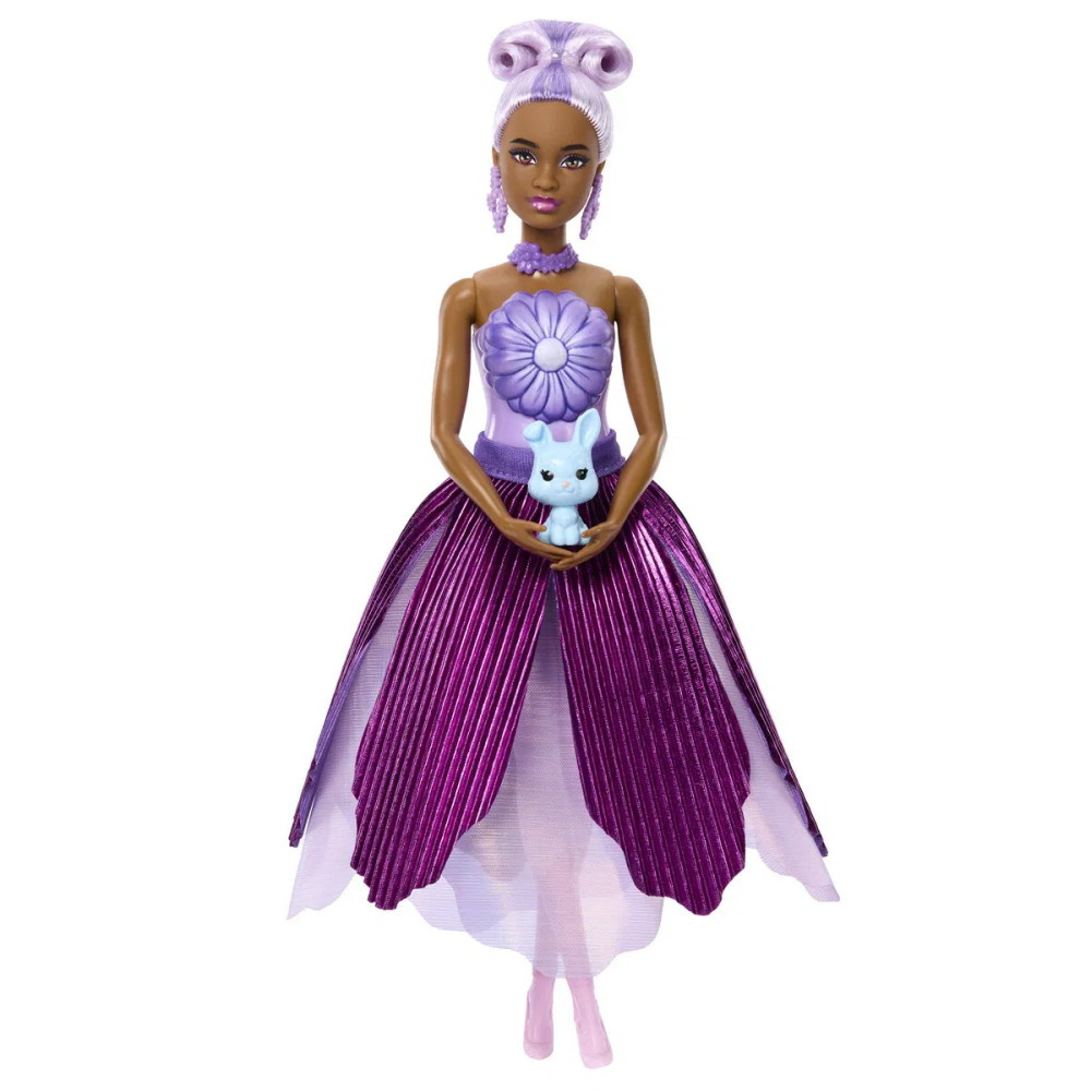 Barbie Petal Pop Fashion Doll Violetti Kaunokainen