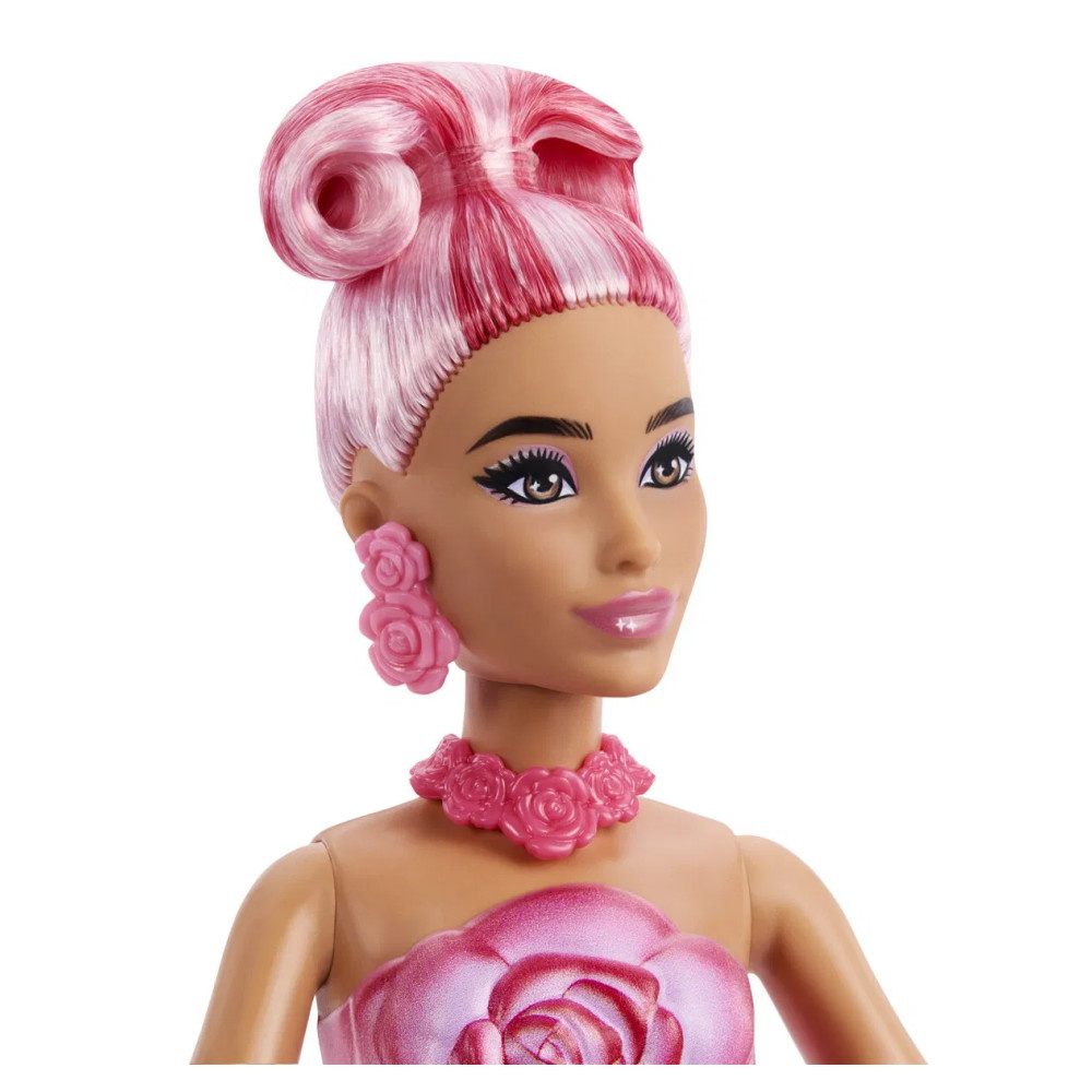 Barbie Petal Pop Fashion Doll Punainen Ruusu