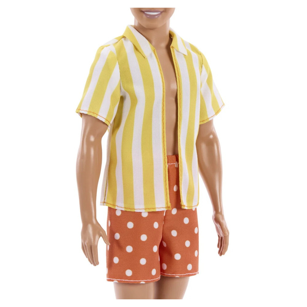 Barbie Fashionista Style Ken - Pisteiset shortsit ja raidallinen paita #252
