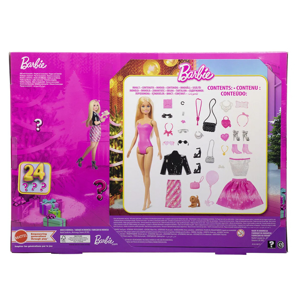 Barbie Fashionista Advent Calendar 2025