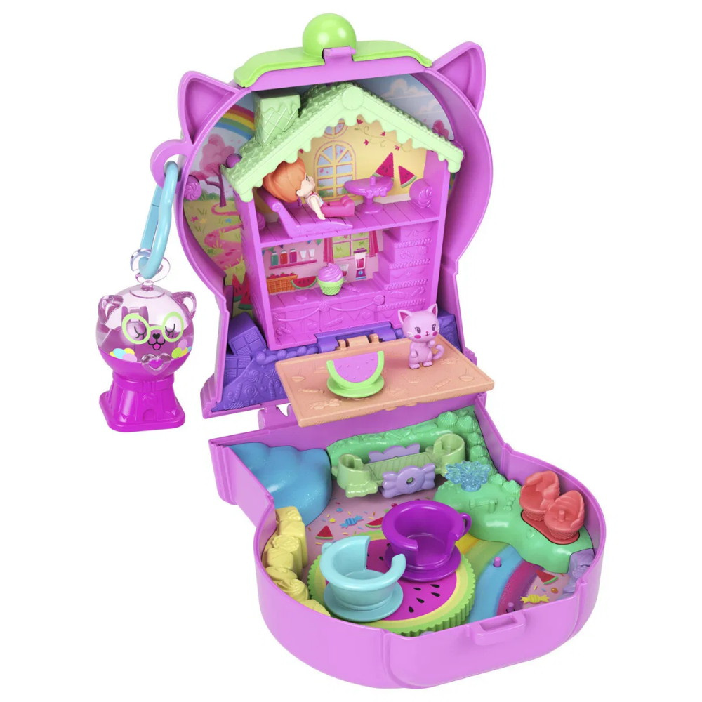 Polly Pocket Gumball Kitty Compact