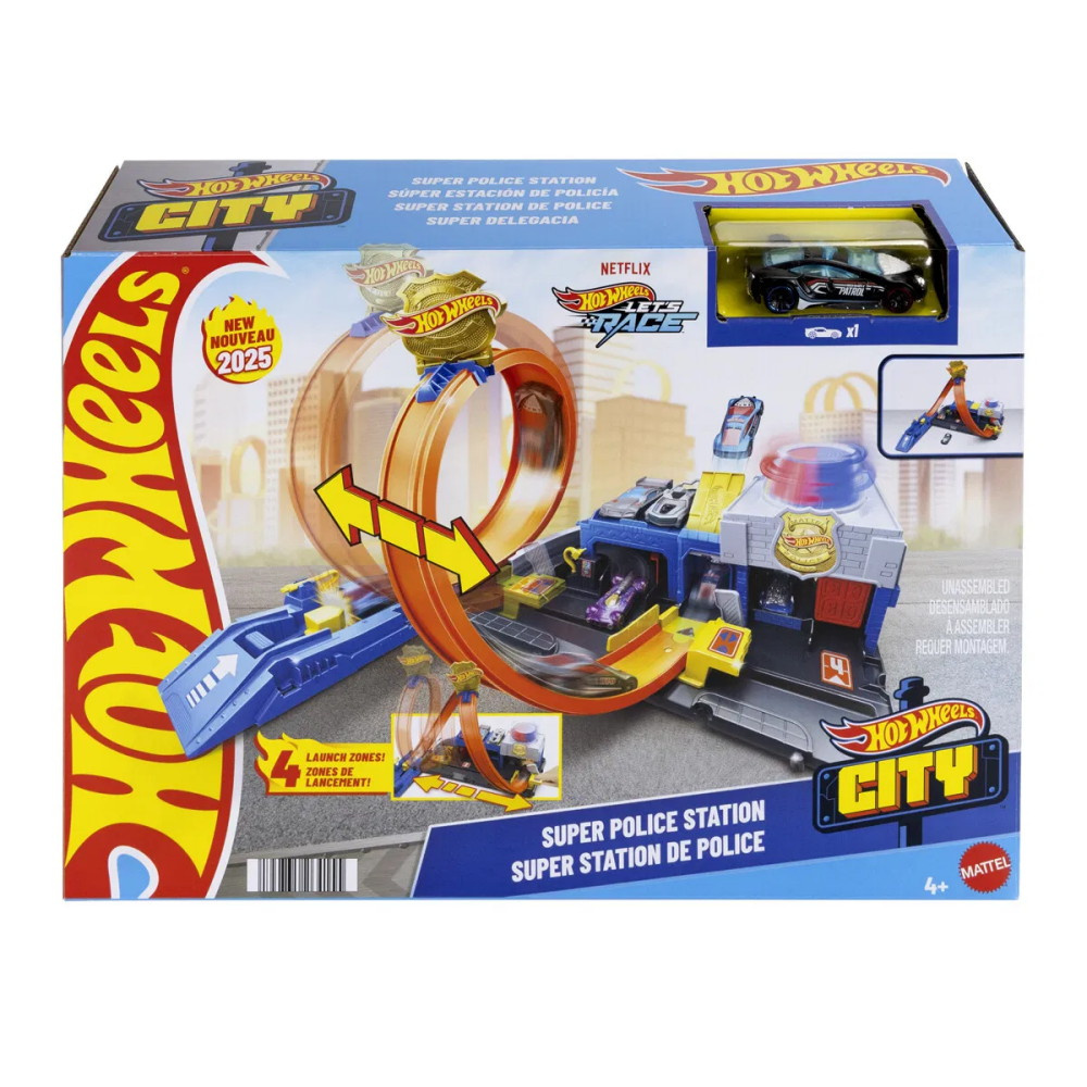 Hot Wheels Cityn superpoliisiasema