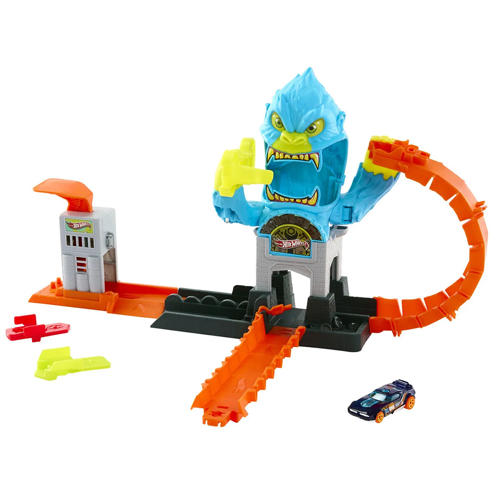 Hot Wheels City Nemesis Gorilla Garage Attack